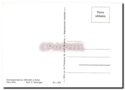Kolej Montreux-Glion — Stacja lub magazyn — Wydawca nieznany — Rewers