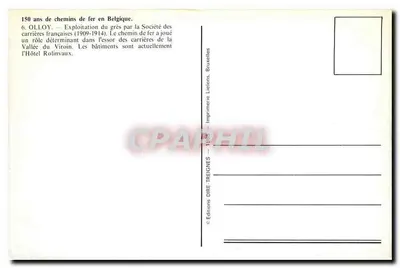 Olloy (Belgia) — Załadunek płytek — Spółka Kariery Olloy, nr 3 — Rewers
