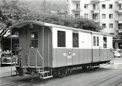Tramway médico CZ-305 — Zurique, 1961 — Ernst B. Lennwiler, Zurique