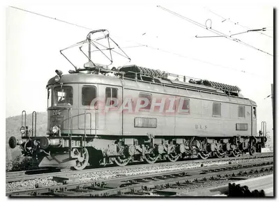 Lokomotiva elétrica BLS Ae 6/8 — Sociedade da Linha dos Alpes Berneses — Foto W. Ritschard