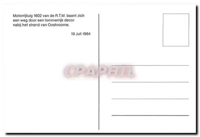 Pociąg parowy H802 — R.T.M. — Oostvoorne — Rewers