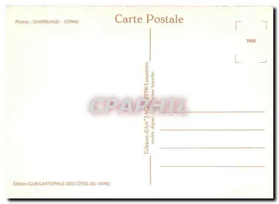 Batismo do 1º TGVA "Ville de St-Brieuc" — St-Brieuc, 21 de janeiro de 1989 — Edição CLUB CARTOPHILE DES CÔTES-DU-NORD — Verso