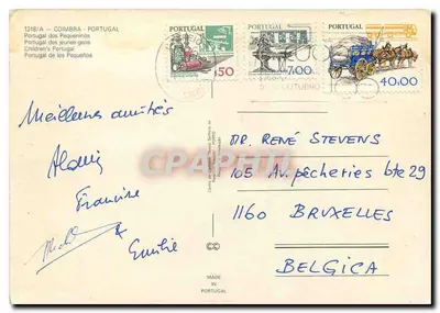 Portugal dos Pequenitos — parco miniatura — editore non visibile — Verso