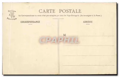 Perros-Guirec — Um canto da praia de Trestraou — Edição A. Faron, St-Brieuc, n° 7712 — Verso