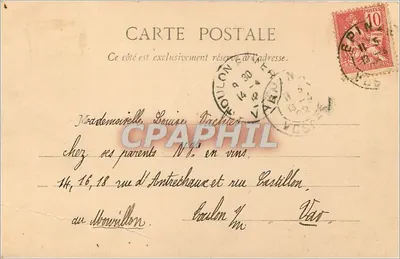 Épinal — Most Sadi Carnot i Kolegium — J. Arnaud Bougé, Épinal, nr 12 — Rewers