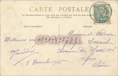 Viviers - Os Gobelins da Catedral — C. Artige filho, editor, Authezins (Ardèche) — n° 517 — Verso