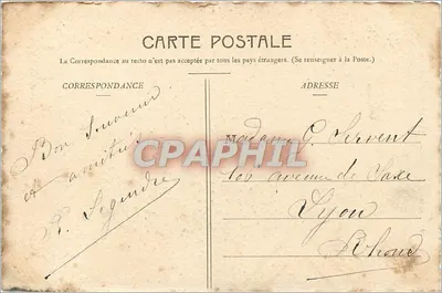 Évreux (Eure) - Katedra - Portal Północny — Zbiór E. Pasquis, fotograf, Laigle (Orne), N° 371 — Rewers