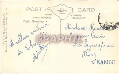 Les Nébules, I.W. — D.612 — G. Dean & Co. (Sandown) — Verso