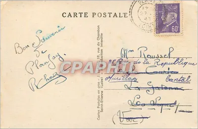 Okręgi Saint-Étienne (Loire) — Rochetaillée — Przezbrojenie Gouffre d'Enfer — La Loire Illustrée, n°19 — Rewers