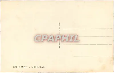Rennes - La Catedral — editor Laurent, n° 4434 — Reverso
