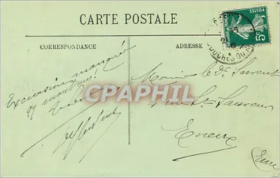 Marseille — Das Schloss If — LL. — Nr. 195 — Rückseite