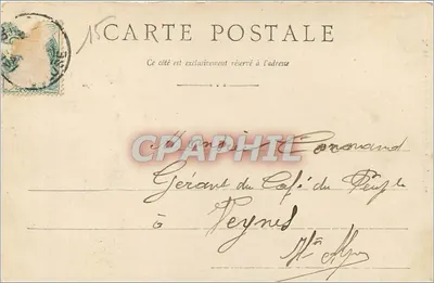 Avignon — Teatr i Hôtel-de-Ville z lotu nad Oistau — N° 94 bis, Wyd. L. From et Cie, Wydawcy z Avignonu — Rewers