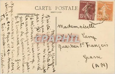 Chartreuse do Glandier — Corrèze — editor desconhecido, n° 253 — Verso