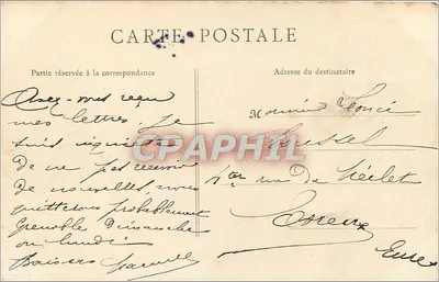 Grenoble - Les Quais i Massif du Moucherotte — wydawca nieczytelny, numer seryjny nieczytelny — Rewers