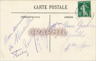 Marselha — O Ponte Transbordeur — LL. SELECTA n°205 — Verso