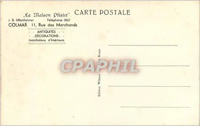 Colmar — Dom Pfister — Wydawnictwo Wibeco — Rewers