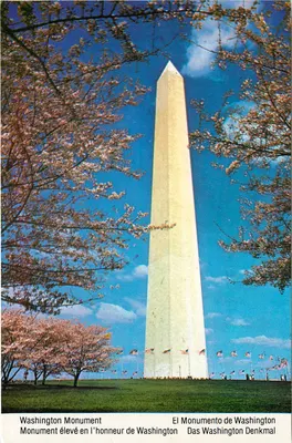Monumento de Washington — Monumento erguido em homenagem a Washington — CAPSCO, INC. n° K-17415