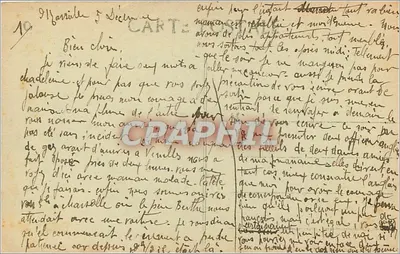 Marselha - Fontaine Cantini - O Mar — Z Z. — Verso