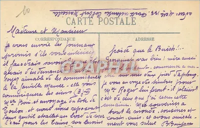 Marselha - Fonte das Danaides, por J. Hugues — n° 38 — Verso