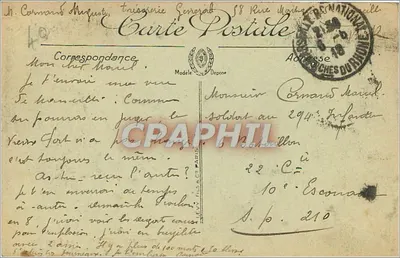 Marselha — O Velho Porte e o Ponte Transbordeur — LL. — Sélecta 102 — Verso