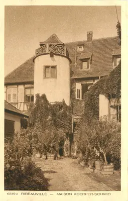 Ribeauvillé — Casa Koerper-Schmid — editor Braun & Cie, Darmach