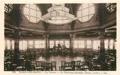 Malo-les-Bains — O Casino — O Dancing (Adolphe Thiers, arq.) — LL.