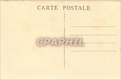 Strasbourg - La Cathédrale - Côté Sud — n°31 — Compagnie Alsacienne des Arts Typographiques — Rewers