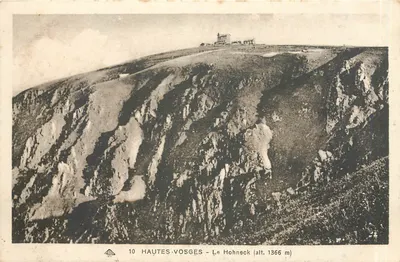 Le Hohneck (alt. 1366 m) — HAUTES-VOSGES — editor ABA, n° 10