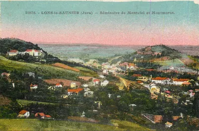 LONS-le-SAUNIER (Jura) — Seminário de Montciel e Montmorot.