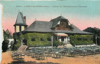 LONS-le-SAUNIER (Jura) — Casino do Estabelecimento Termal — n° 21869
