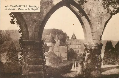 Tancarville (Seine-Inf.) — Ruínas da Capela — n° 446