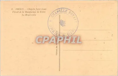 De Verlossing — Kapel van Sint-Louis — Uitgave van de Maison Réunies — Achterkant