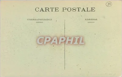 Verwoestingen in Ham — De Oorlog 1914-17 — L. C. H., Visé, Paris — Achterkant