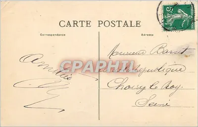 Ault (Somme) - A Esplanada em direção a Cayeux — Foto H. Milan, 9 rue Octagone, Ault, Somme — Verso