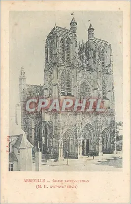 Abbeville — Igreja de São Vulfrano — (M. H. xvi°-xvii° século)