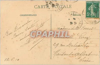 BONSECOURS — Widok Plateau — C.V. 620 — Rewers