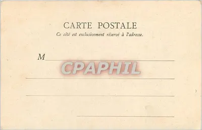 Floresta de Fontainebleau — Gorges de Franchard — B.F. Paris — Verso