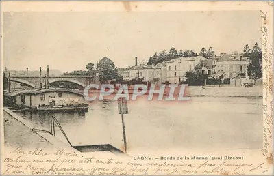 Lagny — Margens da Marne (quai Bizeau) — editor não identificado