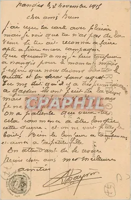 Zamek Nangis (S.-et-M.) — Starsza rezydencja Pani Brichanteau i Guerchy, Markizów Nangis (1544) — Wydawca: J. Aus Thénard, Paryż — Rewers