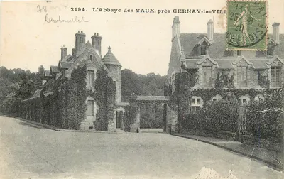 A Abadia dos Vaux, perto de Cernay-la-Ville — Edição artística, E. Malon, Paris — n° 2194