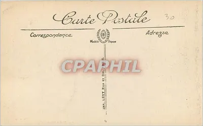 Palácio de Versalhes e a Grade de Honra — Selecta — LL — Verso