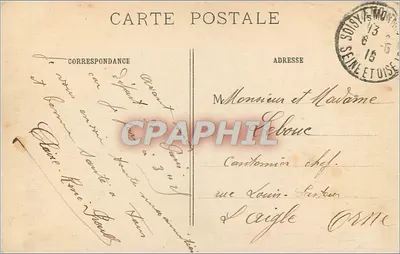 Enghien-les-Bains (S.&O.) — Velho Casino — E.M. — Verso