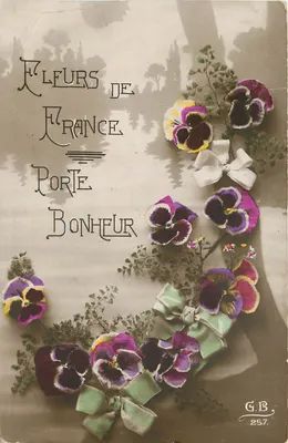 Flores da França trazem sorte — G.B. 257