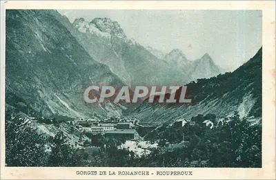 Gorges da Romanche - Riouperoux — vista panorâmica — editor não identificado, número de série não visível