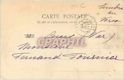 Arras — Porte Baudimont — B.F. Paris — Rewers