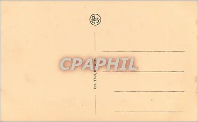 Gand - Qual aux Herbes — widok z powietrza — wydawca NLS — Rewers