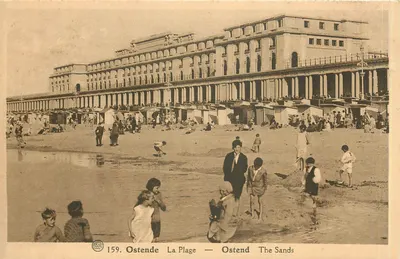 Ostende — A Praia — Ostend The Sands — AIBERT 159