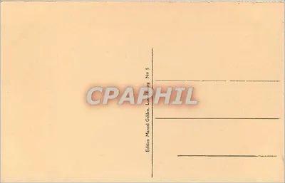 Luxemburgo — O ponte Adolphe e avenida da Liberdade — Edição Marcel Gohlen, No 5 — Verso