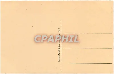Luxemburgo — O Ponte Adolphe — Edição Marcel Gahlen, No 4 — Verso
