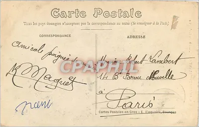 Châteaumeillant (Cher) — Abside da Igreja — Châteaumeillant — Verso